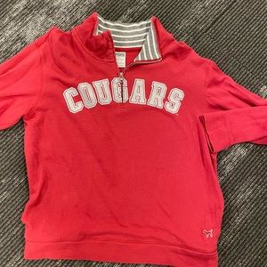 Washington State Cougars Victorias Secret Pink quarter zip size medium
